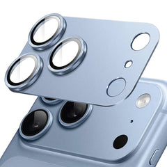 APOKIN Protector de Cámara de Aluminio para iPhone 18 Pro / 17 Pro, Azul Glacial