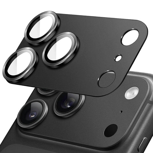 APOKIN Protector de Cámara de Aluminio para iPhone 18 Pro / 17 Pro, Negro