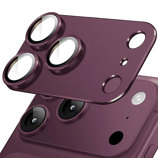 APOKIN Protector de Cámara de Aluminio para iPhone 18 Pro Max / 17 Pro Max, Burdeos