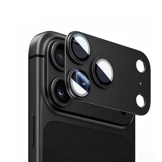 APOKIN Protector de Cámara de Aluminio para iPhone 18 Pro Max / 17 Pro Max, Negro