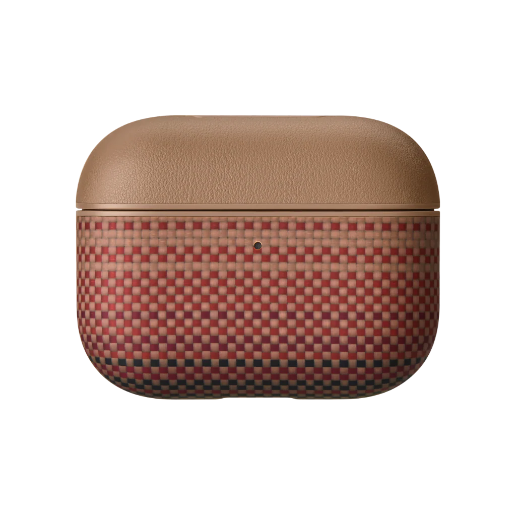 Aramid Fiber Magnetic Case for AirPods Pro3（Sunset）