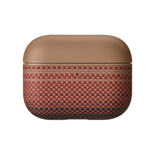 Aramid Fiber Magnetic Case for AirPods Pro3（Sunset）