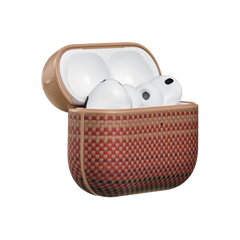 Aramid Fiber Magnetic Case for AirPods Pro3（Sunset）