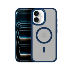 All-Match Funda para iPhone 17 con MagSafe y Efecto Smoked – Carcasa de Silicona Transparente con Soporte Integrado y Protección de Cámara, 4 Colores