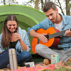 Altavoz - FAIRY-OK Micrófono Karaoke portátil Bluetooth