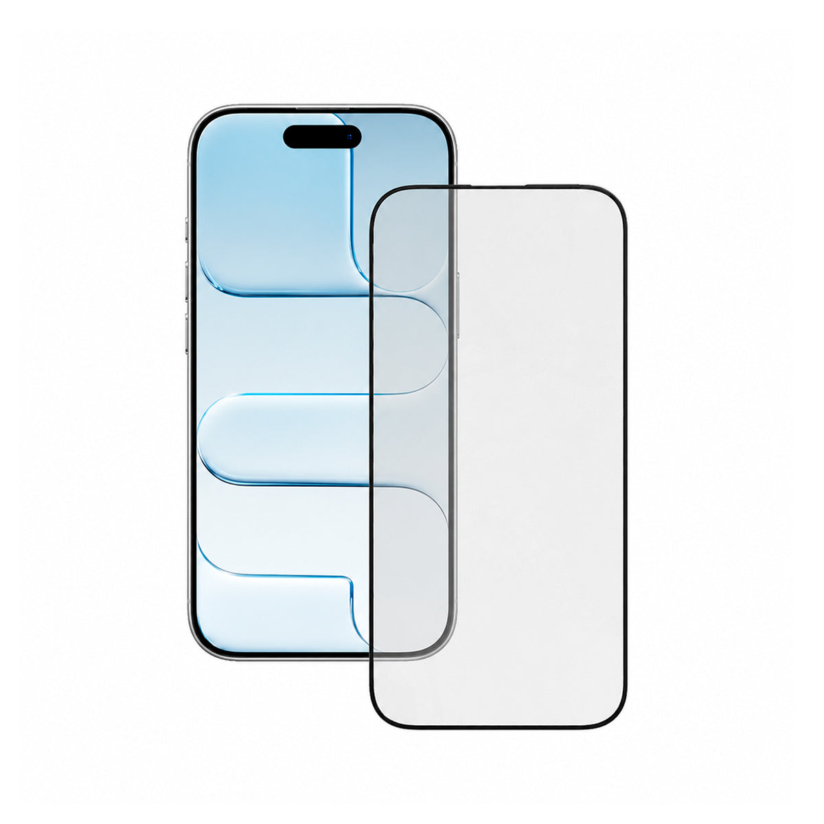 LUXMOVIL Pack con 2 Protectores de Pantalla de Cristal Templado para iPhone Air