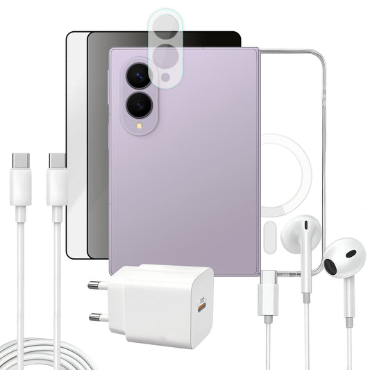 APOKIN Pack 7 en 1 para Galaxy Z Fold8: Funda Magnética + Kit Completo de Accesorios