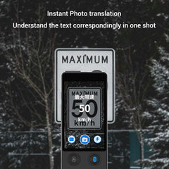 Wooask W12 Language Translator Device – AI Offline Translator, Accurate Translation and Portable Use