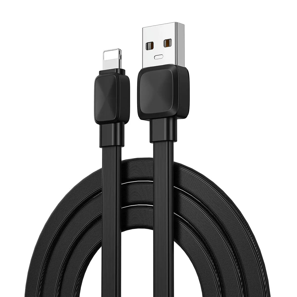Cable USB a Lightning Negro