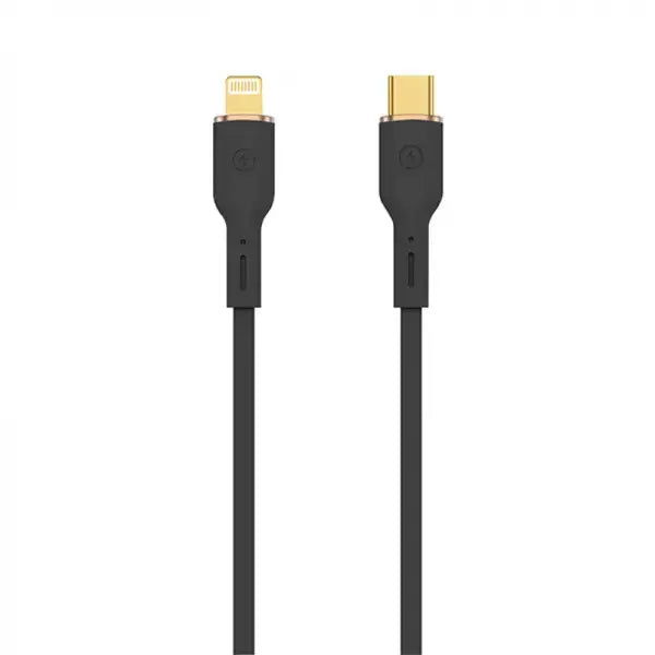 Cable Tipo-C a Lightning Negro 27W