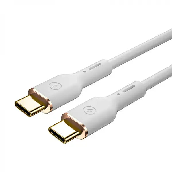 Cable Tipo-C a Tipo-C Blanco 100W